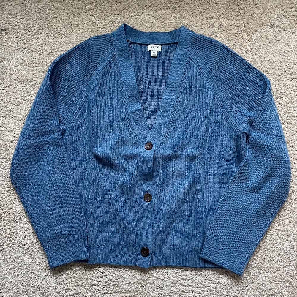 J. Crew Womens Cotton-blend Cardigan